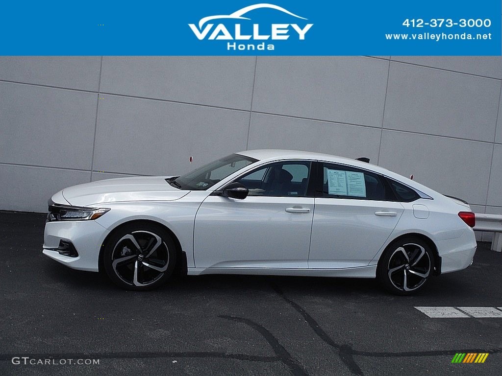 2021 Accord Sport SE - Platinum White Pearl / Black photo #2