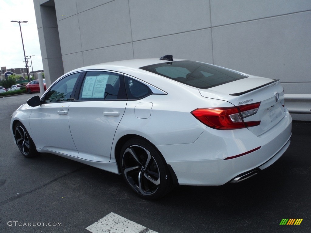 2021 Accord Sport SE - Platinum White Pearl / Black photo #9