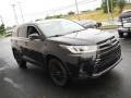 2019 Midnight Black Metallic Toyota Highlander SE AWD  photo #6