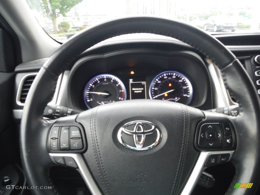 2019 Highlander SE AWD - Midnight Black Metallic / Black photo #23