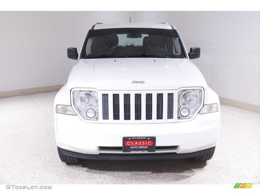 2012 Liberty Sport - Bright White / Dark Slate Gray photo #2