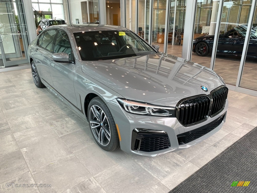 2022 7 Series 740i xDrive Sedan - Berina Gray Amber Effect Metallic / Black photo #1