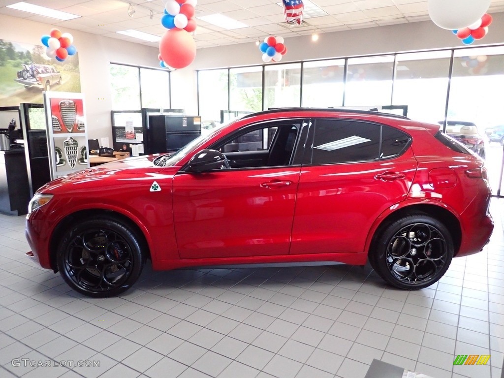 Rosso (Red) Etna 2022 Alfa Romeo Stelvio Quadrifoglio AWD Exterior Photo #144345148