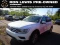 Pure White 2018 Volkswagen Tiguan S 4MOTION