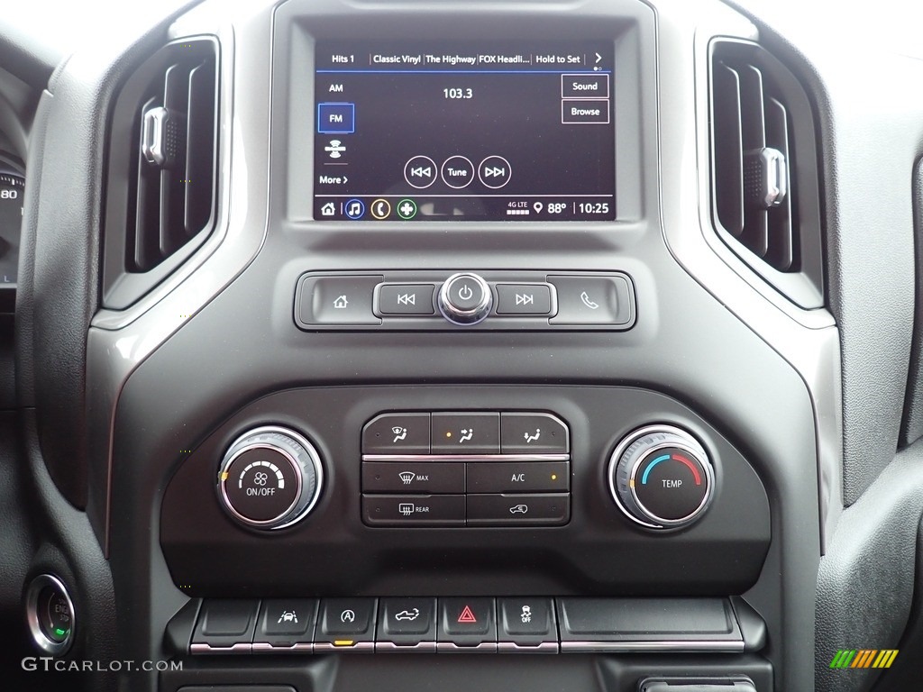 2022 Chevrolet Silverado 1500 Custom Crew Cab 4x4 Controls Photo #144345544