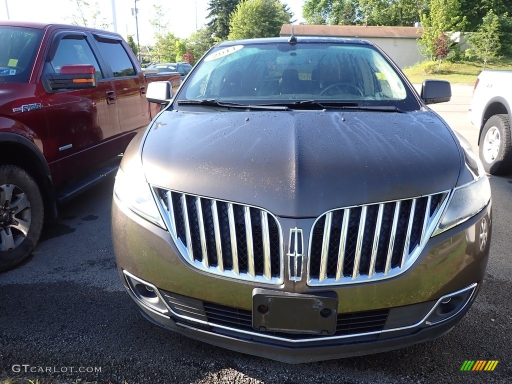 2011 MKX AWD - Earth Metallic / Medium Light Stone photo #2