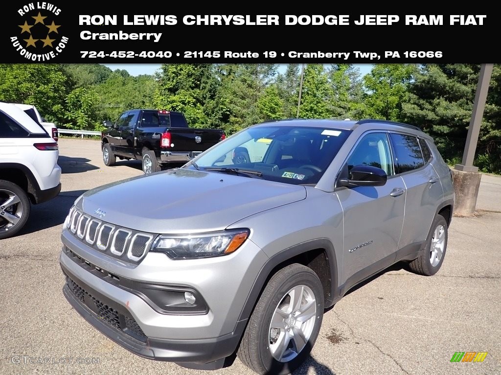 2022 Billet Silver Metallic Jeep Compass Latitude 4x4 144344428 Photo