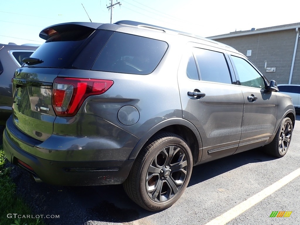 2019 Explorer Sport 4WD - Magnetic / Medium Black photo #3