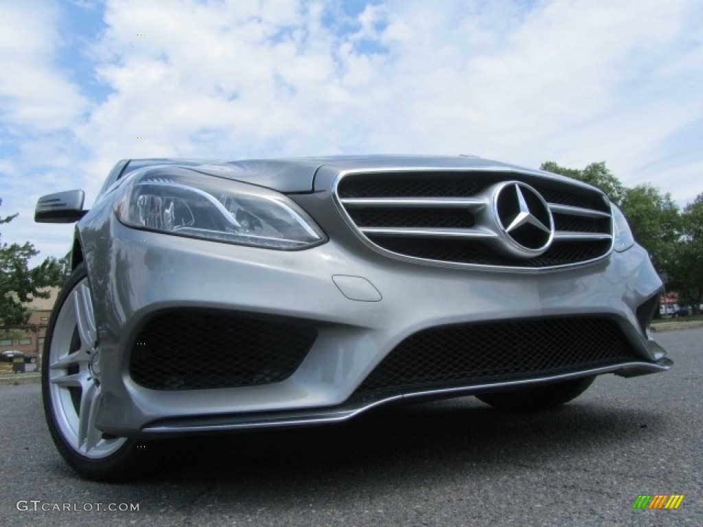2014 E 350 Sport Sedan - Paladium Silver Metallic / Black photo #1