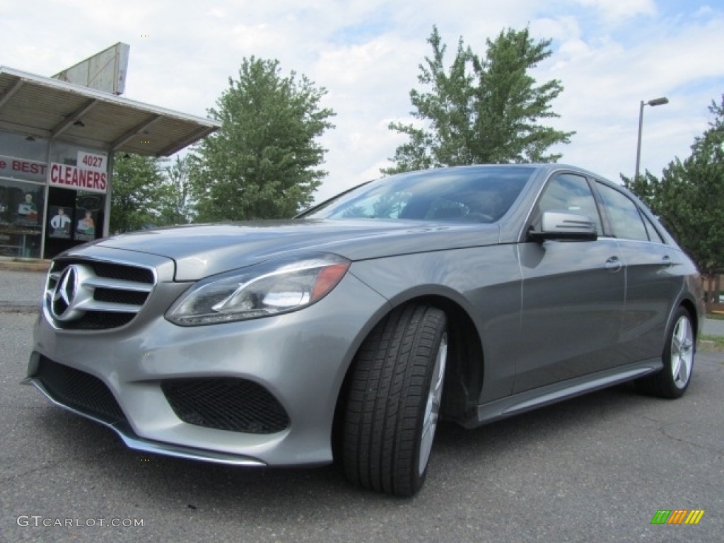 2014 E 350 Sport Sedan - Paladium Silver Metallic / Black photo #6
