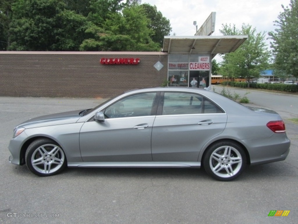 2014 E 350 Sport Sedan - Paladium Silver Metallic / Black photo #7