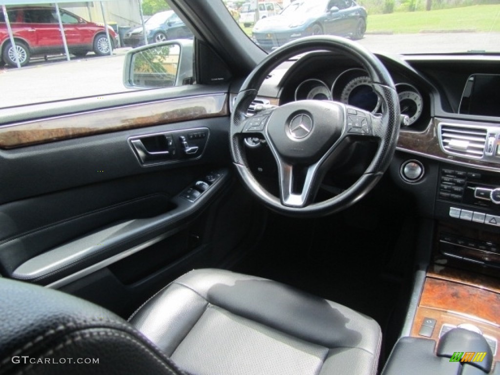 2014 E 350 Sport Sedan - Paladium Silver Metallic / Black photo #12