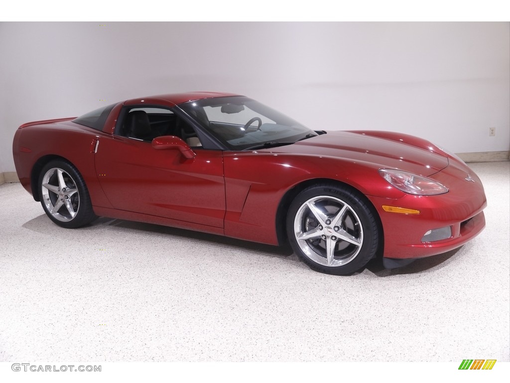 2013 Corvette Coupe - Crystal Red Tintcoat / Cashmere photo #1