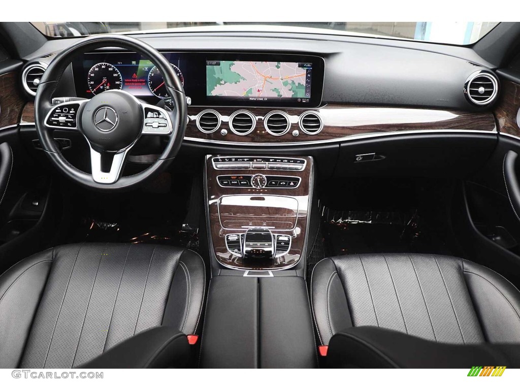 2020 Mercedes-Benz E 350 Sedan Black Dashboard Photo #144348490