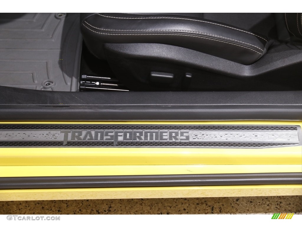 2015 Camaro SS Coupe - Bright Yellow / Black photo #5