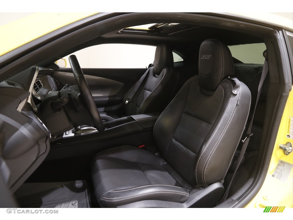 2015 Camaro SS Coupe - Bright Yellow / Black photo #6