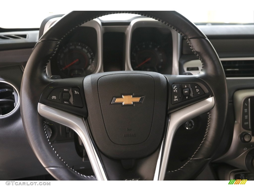 2015 Camaro SS Coupe - Bright Yellow / Black photo #8