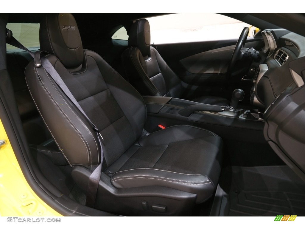 2015 Camaro SS Coupe - Bright Yellow / Black photo #16