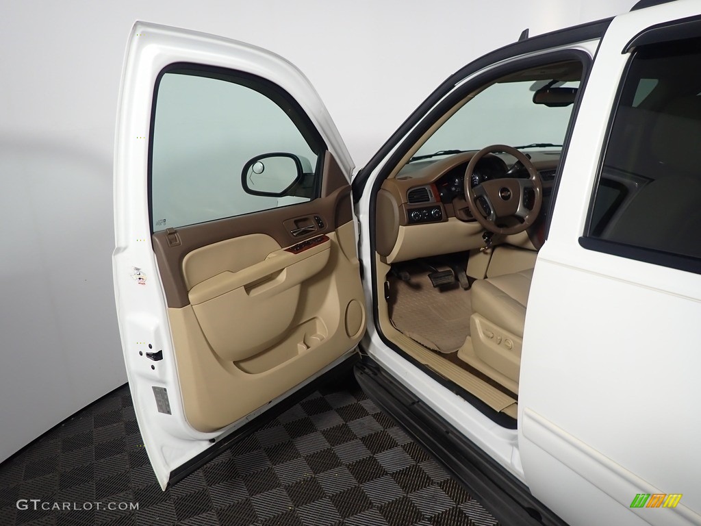 2010 Tahoe LT 4x4 - Summit White / Light Cashmere/Dark Cashmere photo #21