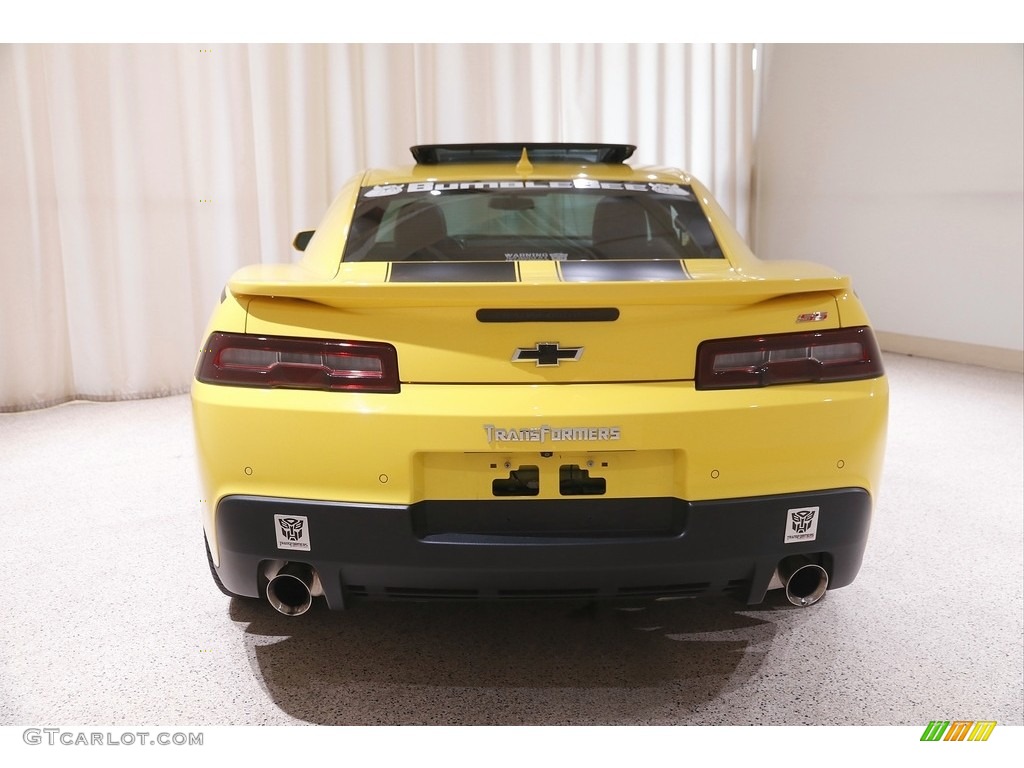 2015 Camaro SS Coupe - Bright Yellow / Black photo #19