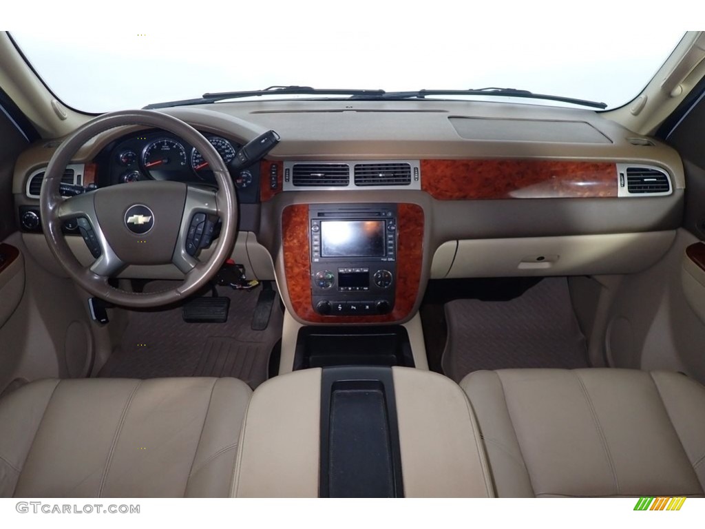 2010 Tahoe LT 4x4 - Summit White / Light Cashmere/Dark Cashmere photo #24