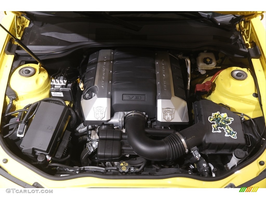 2015 Camaro SS Coupe - Bright Yellow / Black photo #20