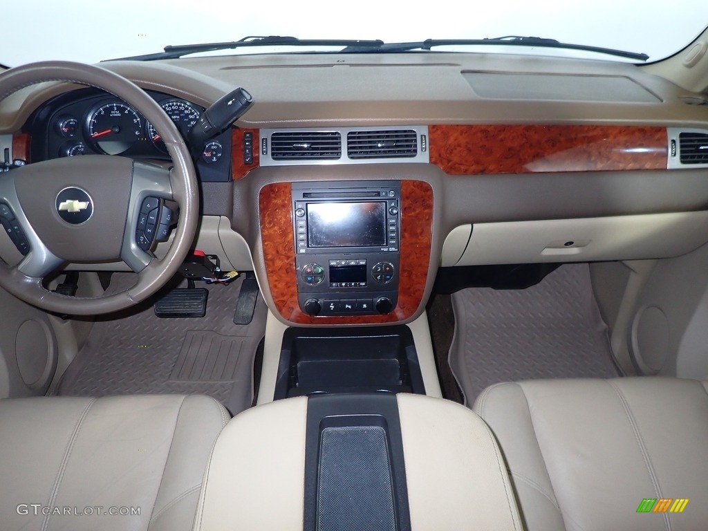 2010 Tahoe LT 4x4 - Summit White / Light Cashmere/Dark Cashmere photo #25