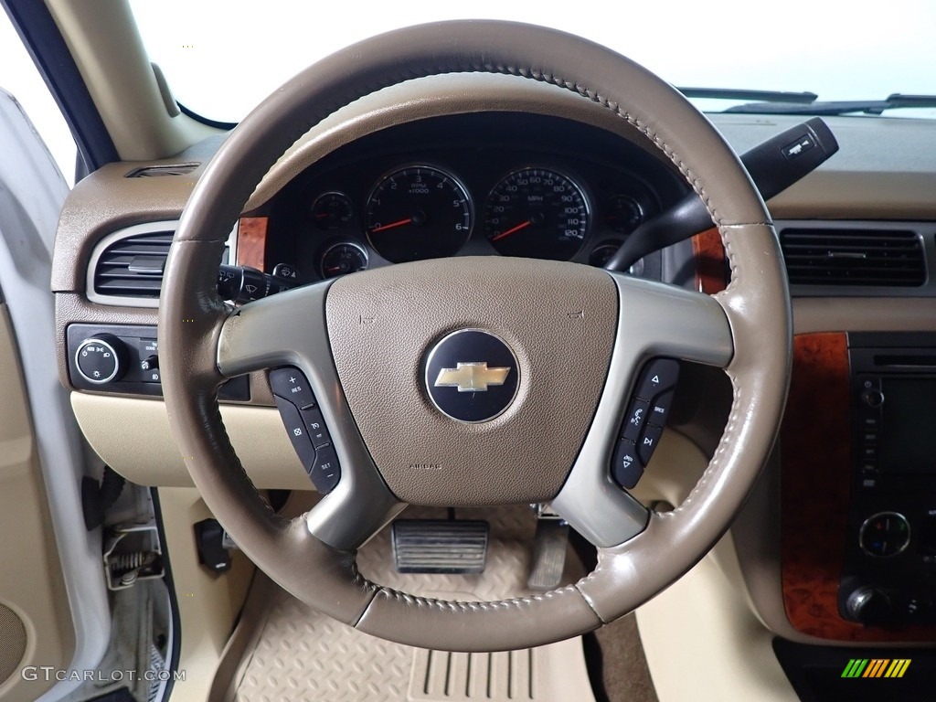 2010 Tahoe LT 4x4 - Summit White / Light Cashmere/Dark Cashmere photo #27