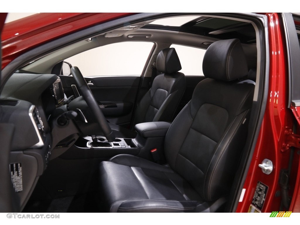 2019 Sportage SX Turbo AWD - Hyper Red / Black photo #5