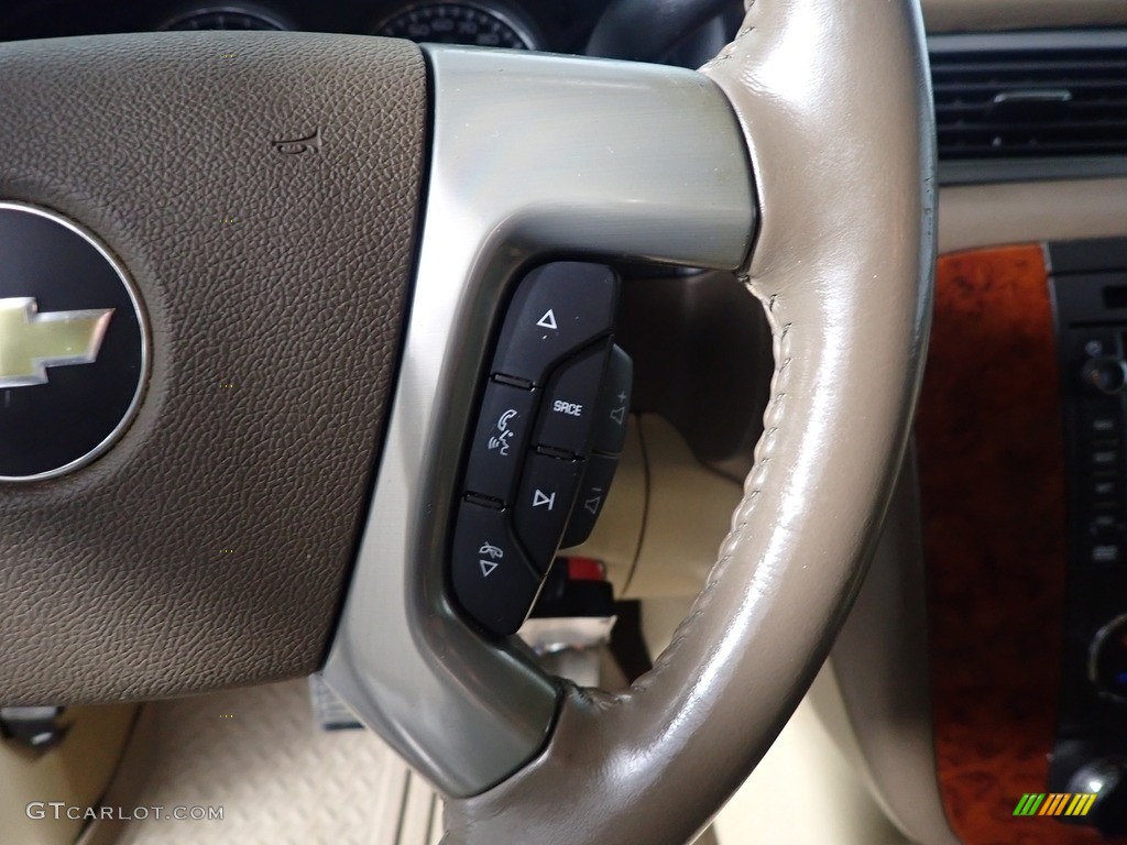 2010 Tahoe LT 4x4 - Summit White / Light Cashmere/Dark Cashmere photo #30