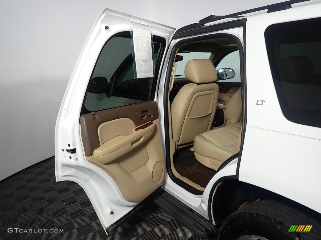 2010 Tahoe LT 4x4 - Summit White / Light Cashmere/Dark Cashmere photo #34