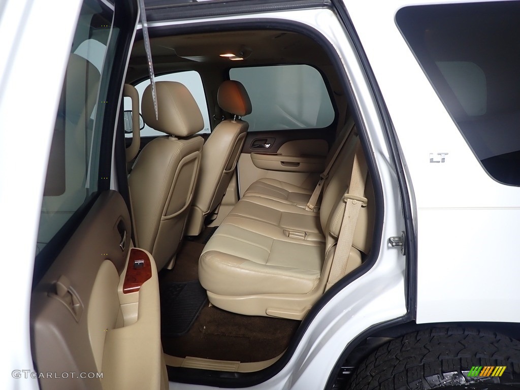 2010 Tahoe LT 4x4 - Summit White / Light Cashmere/Dark Cashmere photo #35