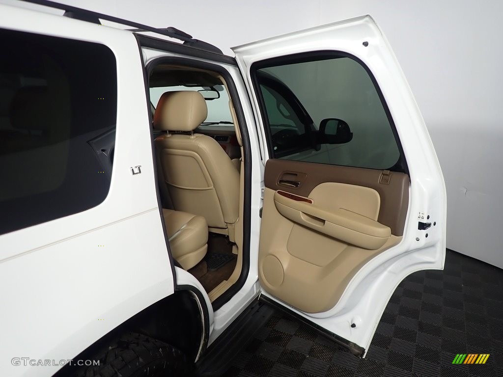 2010 Tahoe LT 4x4 - Summit White / Light Cashmere/Dark Cashmere photo #36
