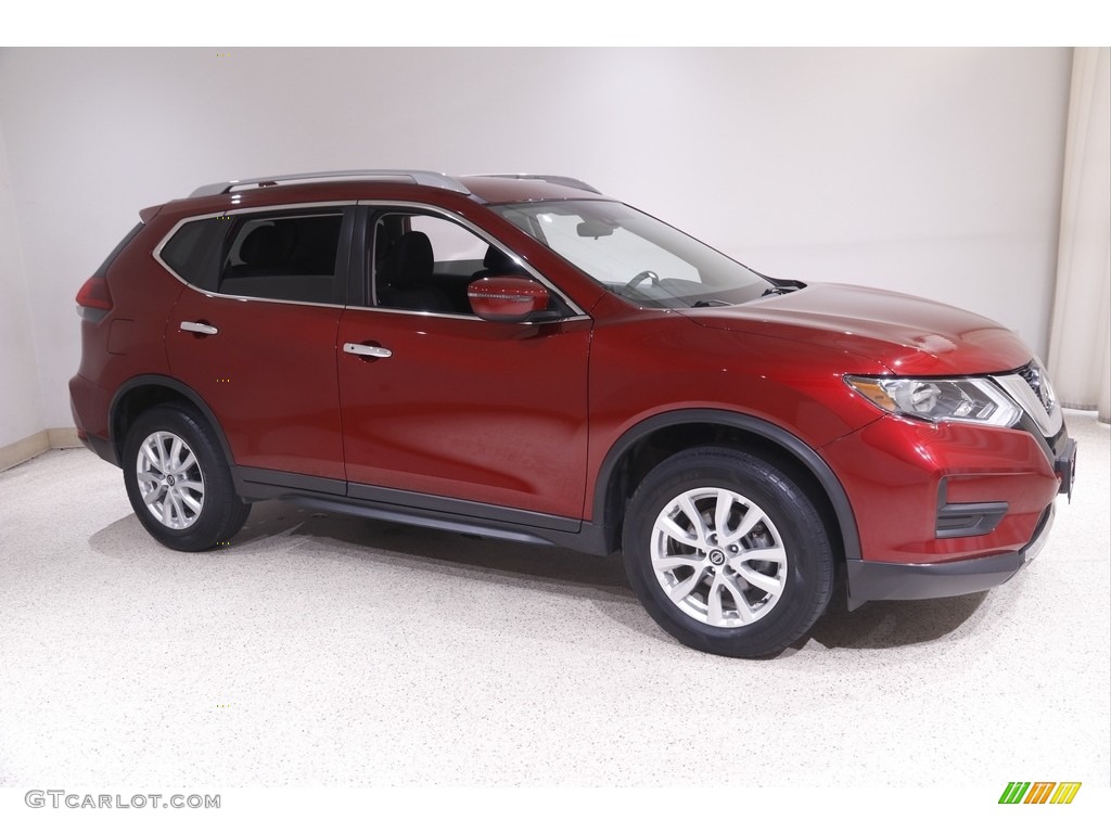 2019 Rogue SL AWD - Scarlet Ember / Charcoal photo #1