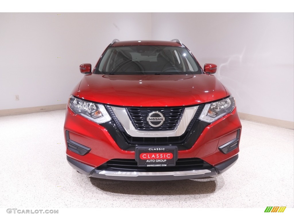 2019 Rogue SL AWD - Scarlet Ember / Charcoal photo #2