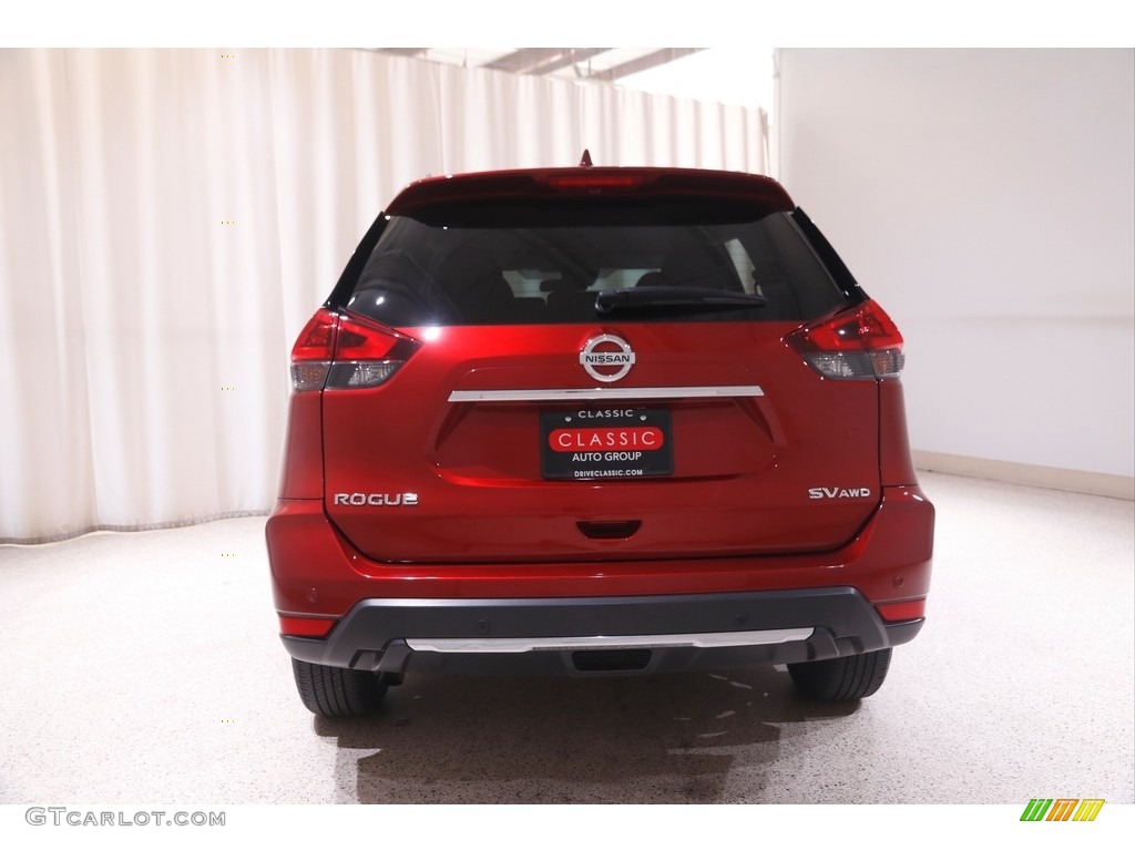 2019 Rogue SL AWD - Scarlet Ember / Charcoal photo #20