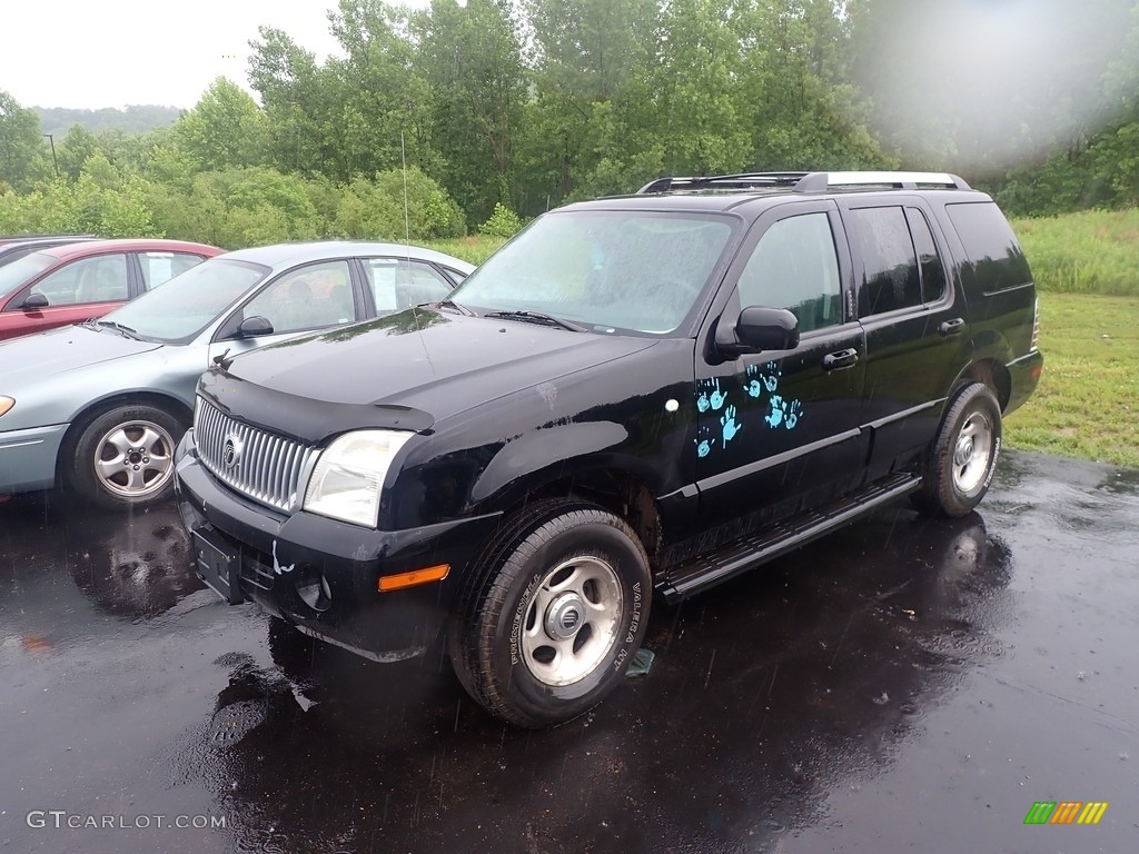 2005 Mountaineer V8 Premier AWD - Black / Midnight Grey photo #7