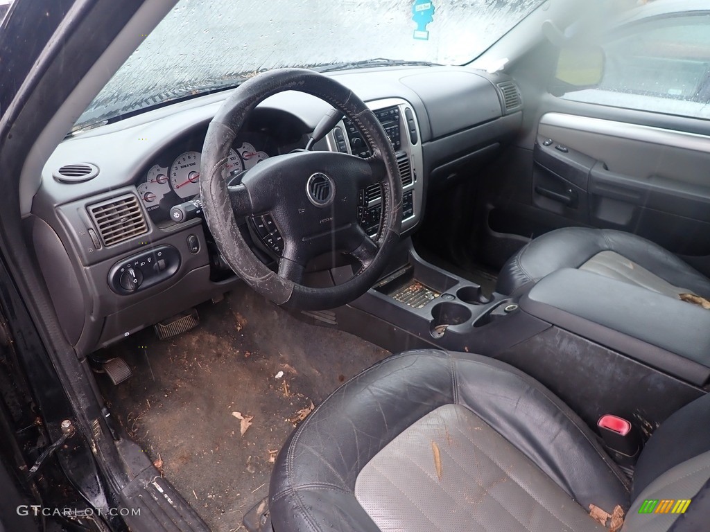 2005 Mountaineer V8 Premier AWD - Black / Midnight Grey photo #12