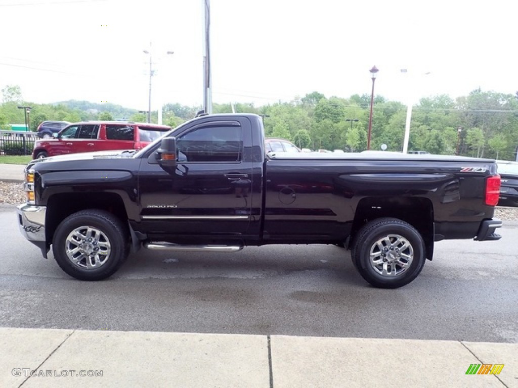 Black 2016 Chevrolet Silverado 3500HD LT Regular Cab 4x4 Exterior Photo #144351200