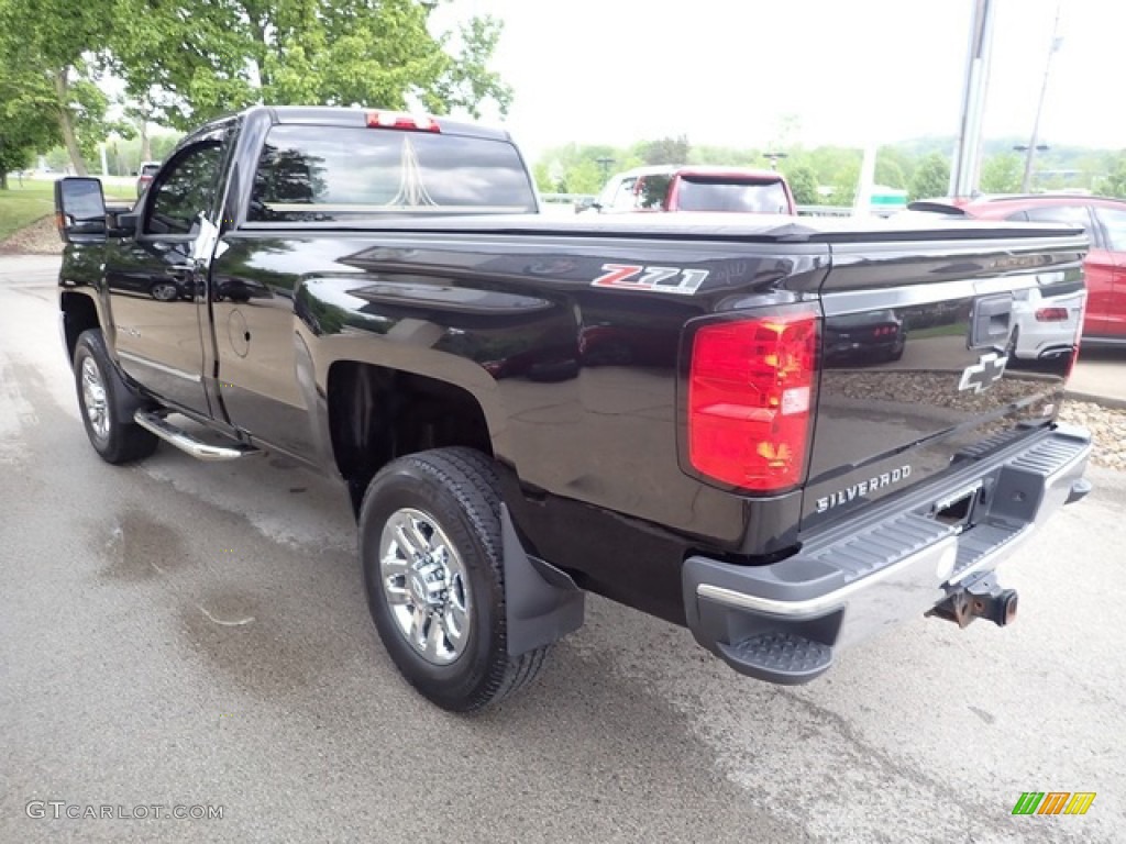 Black 2016 Chevrolet Silverado 3500HD LT Regular Cab 4x4 Exterior Photo #144351211
