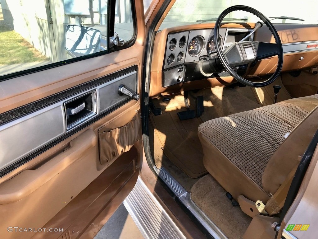 1980 C/K K20 Bonanza Regular Cab 4x4 - Camel Metallic / Camel Tan photo #3