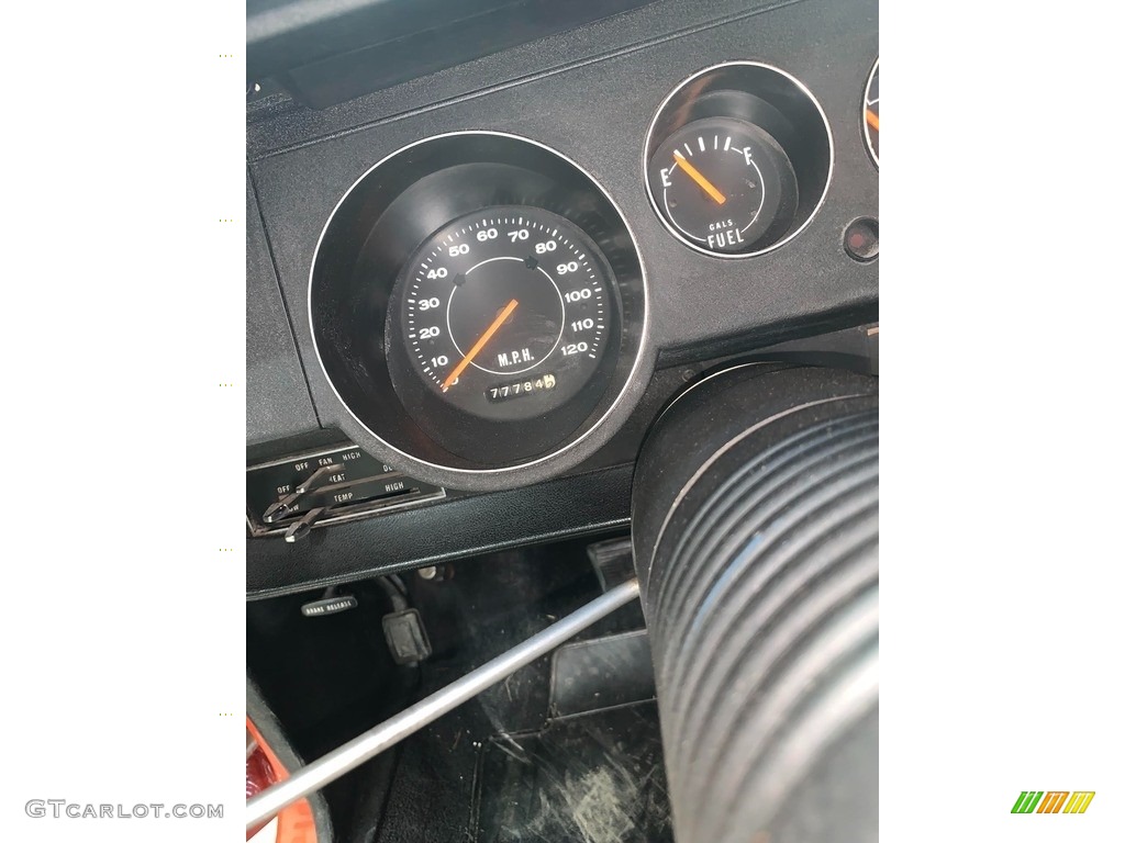 1970 Plymouth Cuda Hardtop Gauges Photos