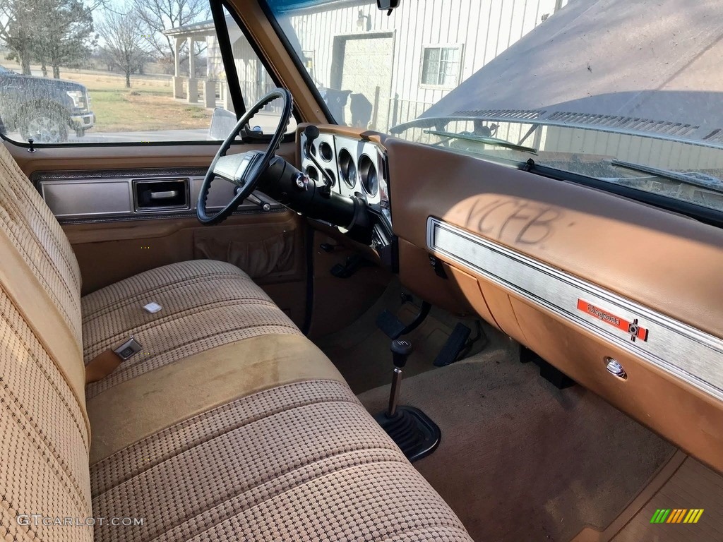 1980 Chevrolet C/K K20 Bonanza Regular Cab 4x4 Front Seat Photo #144351342