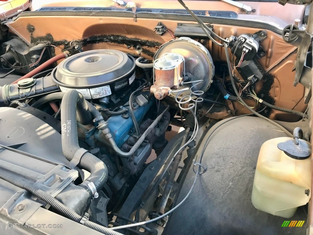 1980 Chevrolet C/K K20 Bonanza Regular Cab 4x4 Engine Photos
