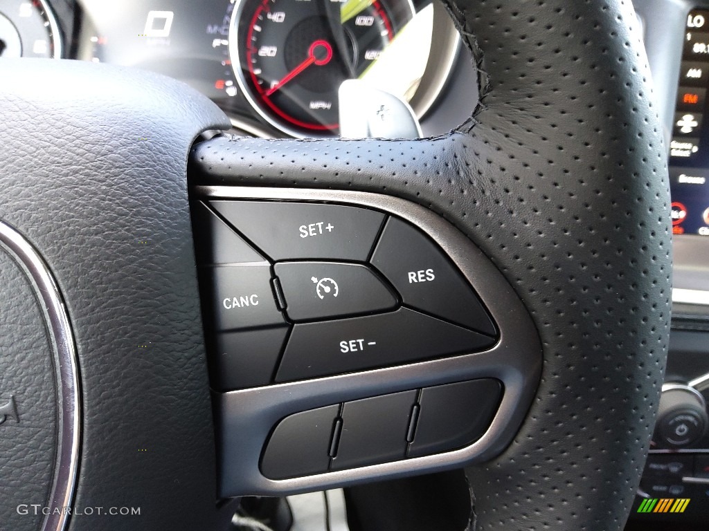 2022 Dodge Charger GT Plus Black Steering Wheel Photo #144352196