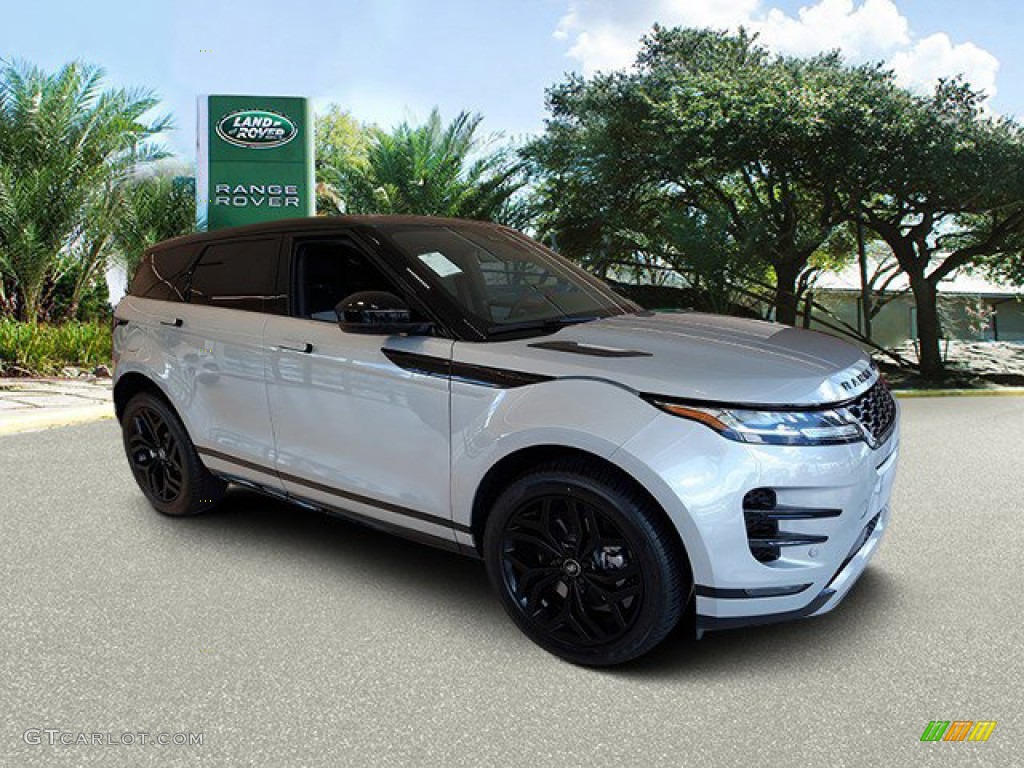 Seoul Pearl Silver 2023 Land Rover Range Rover Evoque S R-Dynamic Exterior Photo #144352262