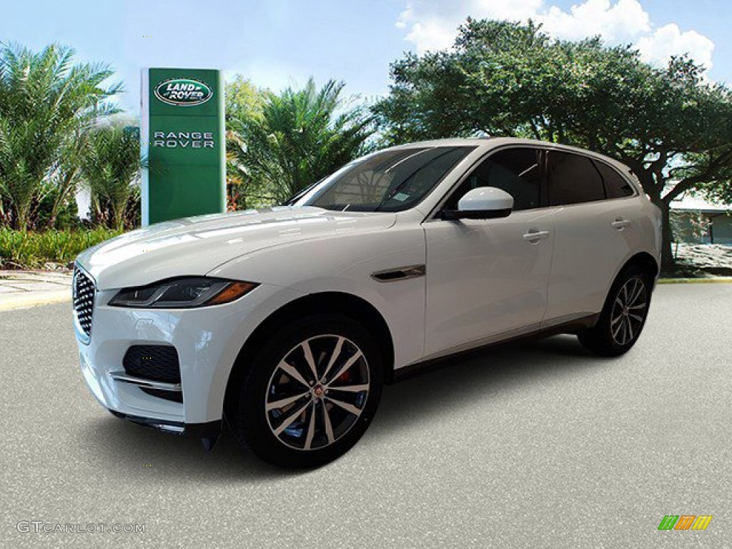 Fuji White 2022 Jaguar F-PACE P250 S Exterior Photo #144352373