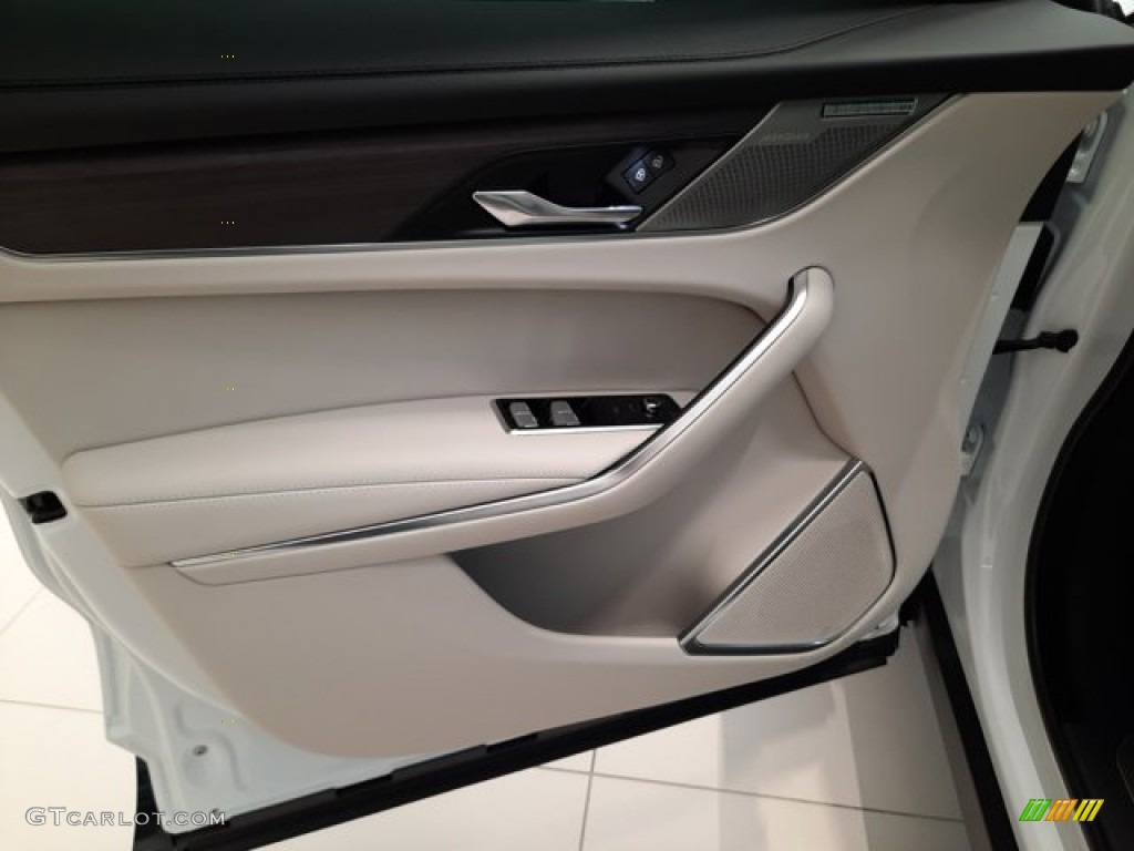 2022 Jaguar F-PACE P250 S Light Oyster/Ebony Door Panel Photo #144352436