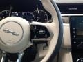 2022 Jaguar F-PACE Light Oyster/Ebony Interior Steering Wheel Photo
