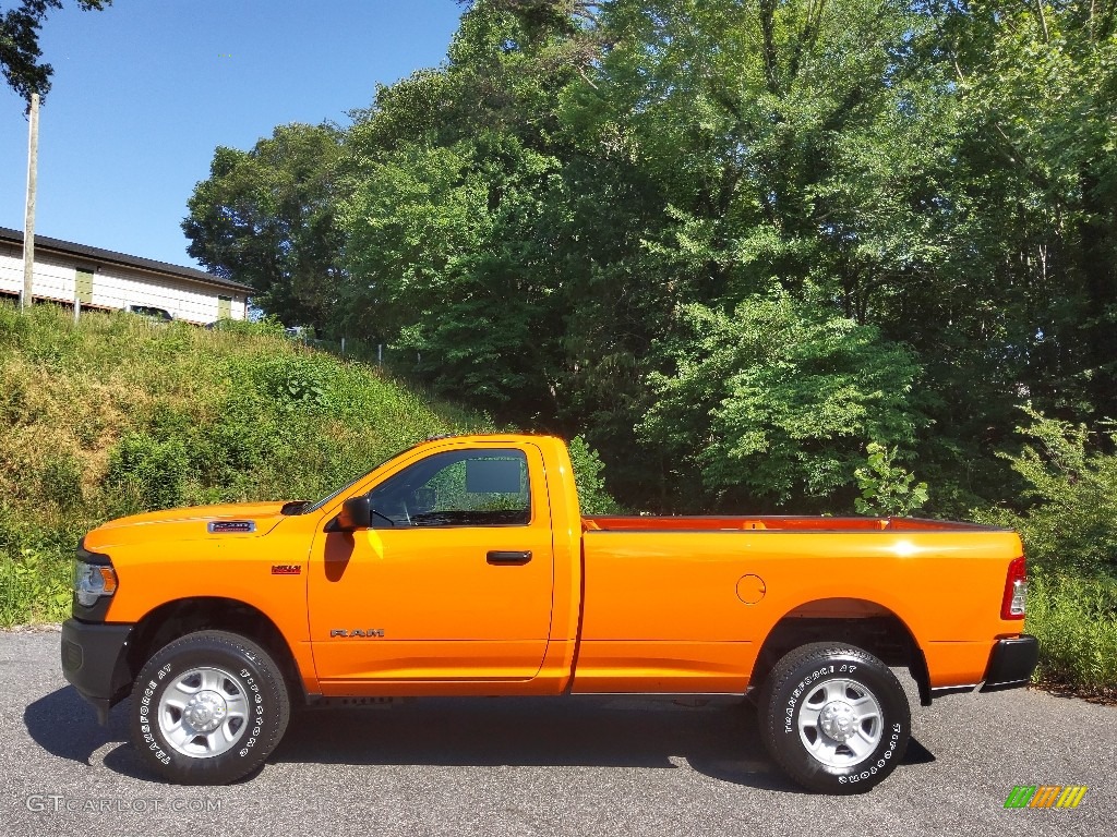 Omaha Orange 2022 Ram 2500 Tradesman Regular Cab 4x4 Exterior Photo #144352535